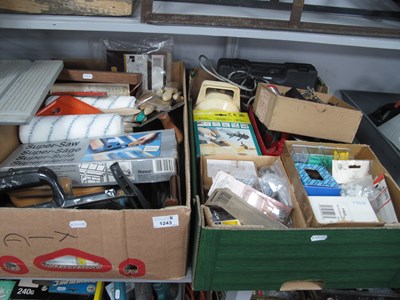 Lot 1243 - Soldering equipment and decorating tools,...