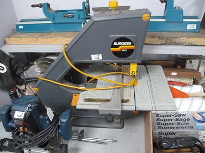 Lot 1246 - Burgess BK3 MKII 250W tabletop scroll saw,...