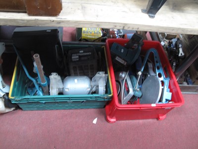 Lot 1233 - Workshop machinery and electrical equipment,...
