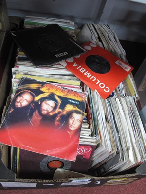 Lot 1480 - Approx 200 Singles, varied Rock and Pop.