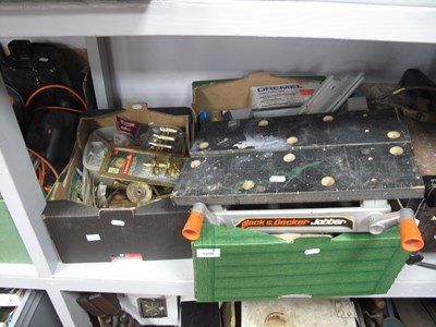 Lot 1250 - Woodworking tools and architectural hardware,...