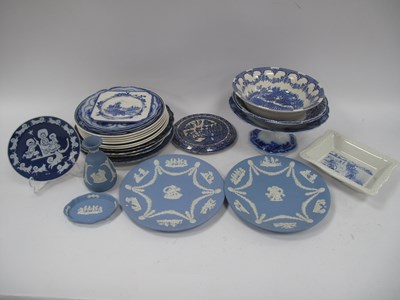 Lot 1268 - Wedgwood, Shredded Wheat, Willow pattern,...