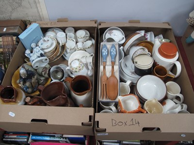 Lot 1186 - Denby, Portuguese, Hornsea and other ceramics:-...