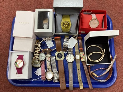 Lot 246 - Modern Ladies Wristwatches, including Orla...