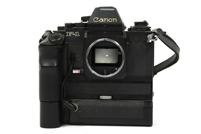 Lot 1013 - Canon F-1 35mm SRL Film Camera Body, black,...