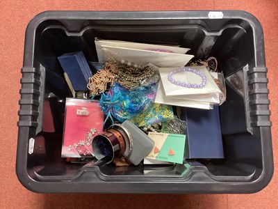 Lot 286 - Assorted Costume Jewellery :- One Box