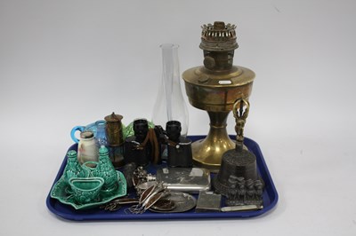 Lot 1396 - Collectables, including a Super Aladdin brass...