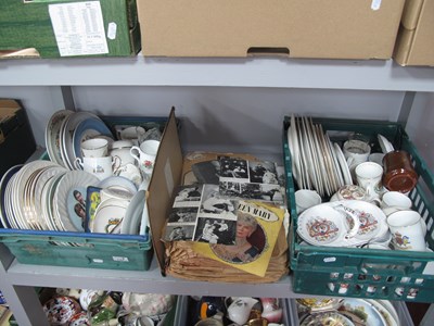 Lot 1167 - Commemorative China, including Mason's, Spode,...