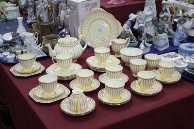 Lot 1302 - Grafton China 'Grecian' Tea-Service:- tea pot,...