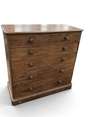 Lot 1566 - Heal & Son London XIX Century Mahogany Chest...