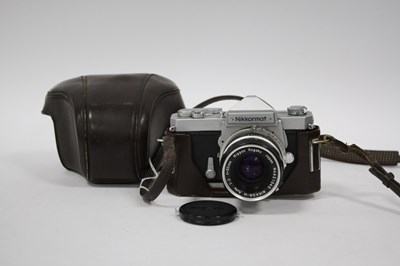 Lot 1002 - Nikkormat FT 35mm SLR Film Camera, No....