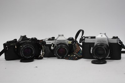 Lot 1085 - Honeywell Pentax Spotmatic F 35mm SLR Film...