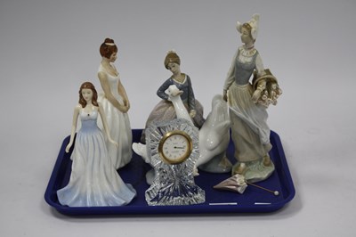 Lot 1338 - Lladro Figurine, Royal Doulton Figurine, Ann H....