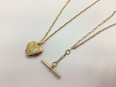 Lot 78 - A Fine Twist Style Chain, 46cm long, stamped...