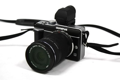 Lot 1025 - Olympus Pen E-PL1 Compaxt Digital Mirrorless...