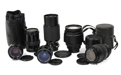 Lot 1007 - A large collection of Lenses to include Sigma...