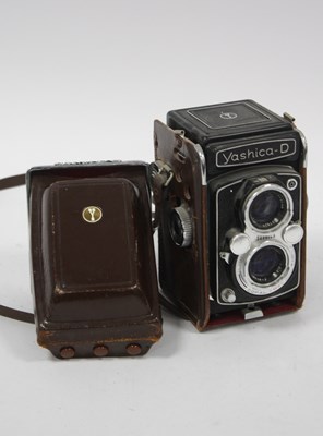 Lot 1130 - Yashica-D TLR Camera with Copal-MXV 80mm f/3.5...