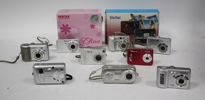 Lot 1088 - A large collection of Compact Digital Cameras...