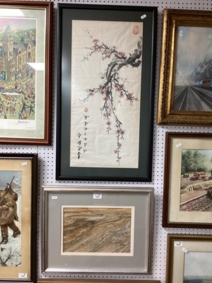 Lot 1501 - Alex Dowling, 'The Fishermen', watercolour,...