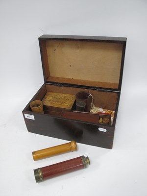 Lot 1431 - XIX Century Dolland London 3 Fold Brass...