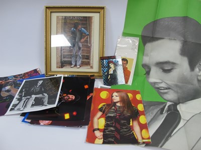 Lot 619 - A Quantity of Singed Photographs, artists...
