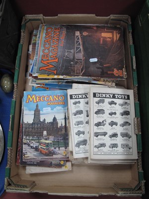 Lot 1418 - Vintage Meccano magazines, dating from the...