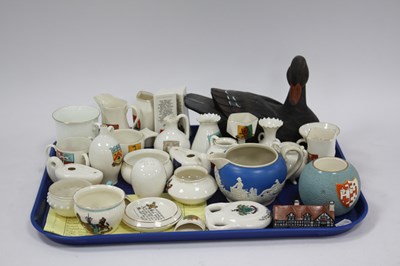 Lot 1310 - Goss Crested China, of twenty-eight pieces...