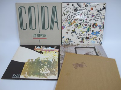 Lot 631 - Led Zeppelin LPs, 6 to include, 2, 3 and 4 (2)...
