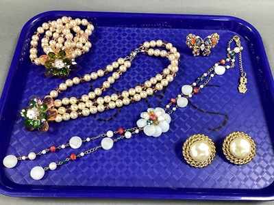 Lot 231 - Butler & Wilson; A Decorative Bead and Chain...