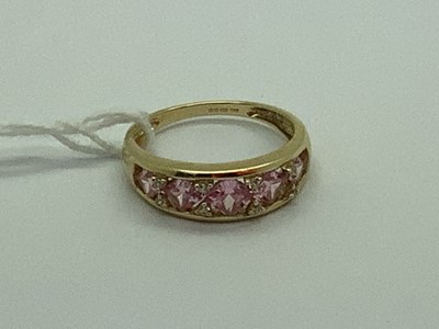 Lot 50 - QVC; A 14ct Gold Half Eternity Style Ring,...