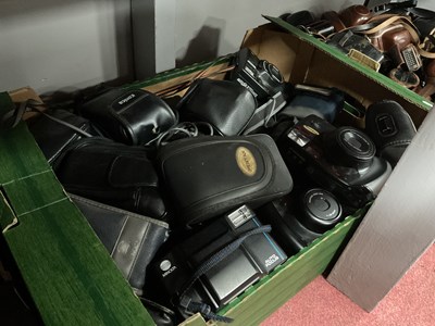 Lot 1120 - A large collection of 35mm Compact Film...