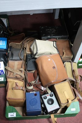 Lot 1099 - A large collection of box cameras mainly from...