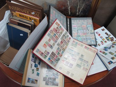 Lot 1018 - Stamps; A collection of world stamps, early to...