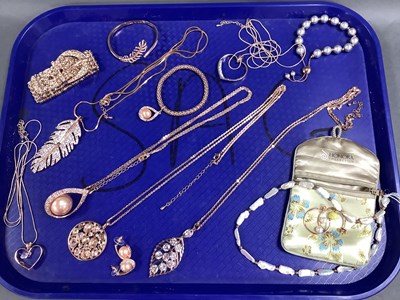 Lot 279 - Modern Honora Baroque Pearl Necklace, together...