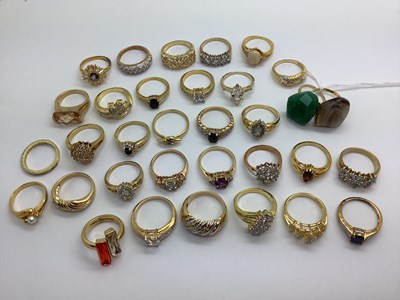 Lot 172 - A Collection of Assorted Gilt Metal Costume...