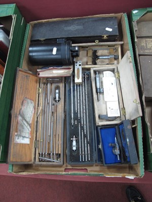 Lot 1416 - Shardlow Micrometeres Moore & Wright internal...