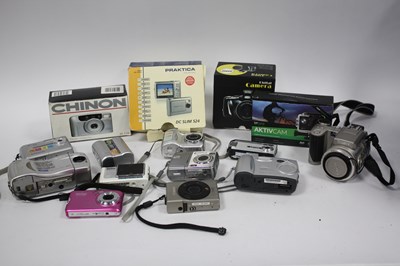 Lot 1076 - A collection of Digital Cameras to include...