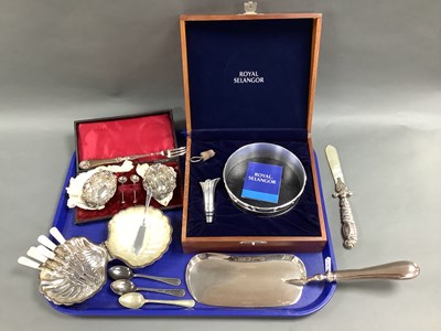Lot 274 - A Hallmarked Silver Handled Antique Style...
