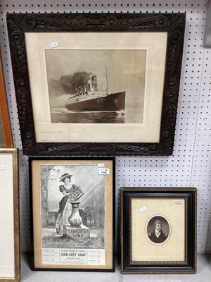 Lot 1506 - Vintage Photograph of Mauretania Leaving Port,...