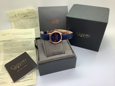 Lot 302 - Clogau; A Modern Ladies Navy Butterfly...