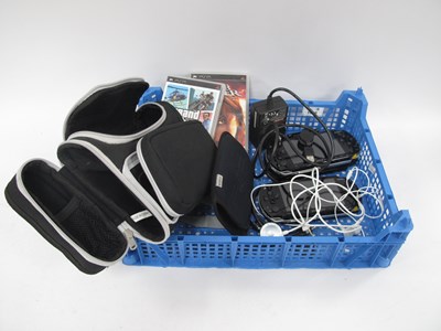 Lot 1436 - Sony PSP Handheld Gaming Console(2) with...