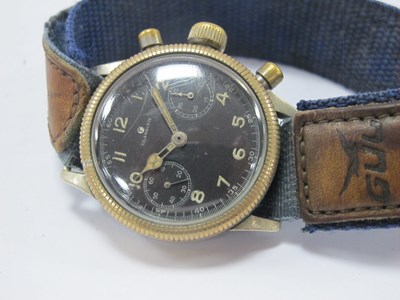 Lot 597 - WWII German Luftwaffe Pilots Chronograph...