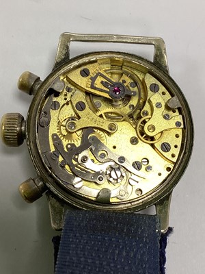 Lot 597 - WWII German Luftwaffe Pilots Chronograph...