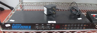 Lot 463 - Alesis Midiverb 2, 16 Bit Digital Effects...
