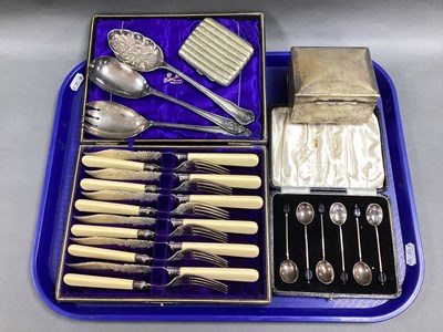 Lot 186 - A Set of Six Hallmarked Silver Coffee Spoons,...