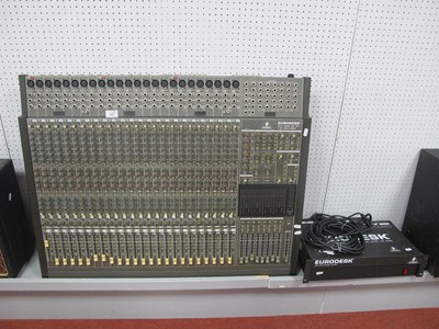 Lot 409 - Behringer Eurodesk MX8000 Mixing Desk, with...