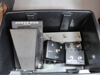 Lot 432 - Guitar Pedals, Morley Power Wah, Ditto Lopper,...