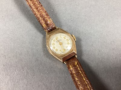 Lot 306 - Bentima Star; A 9ct Gold Cased Ladies...