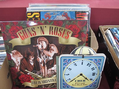 Lot 641 - A Mixed Box of Eighteen Albums, including Guns...