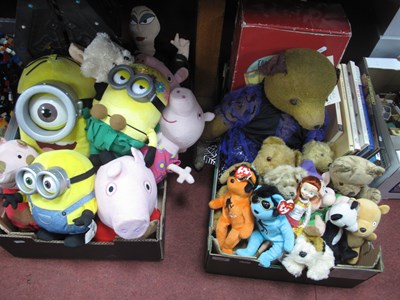 Lot 1298 - A Quantity of Soft Toys by Ace, TY, Hasbro and...